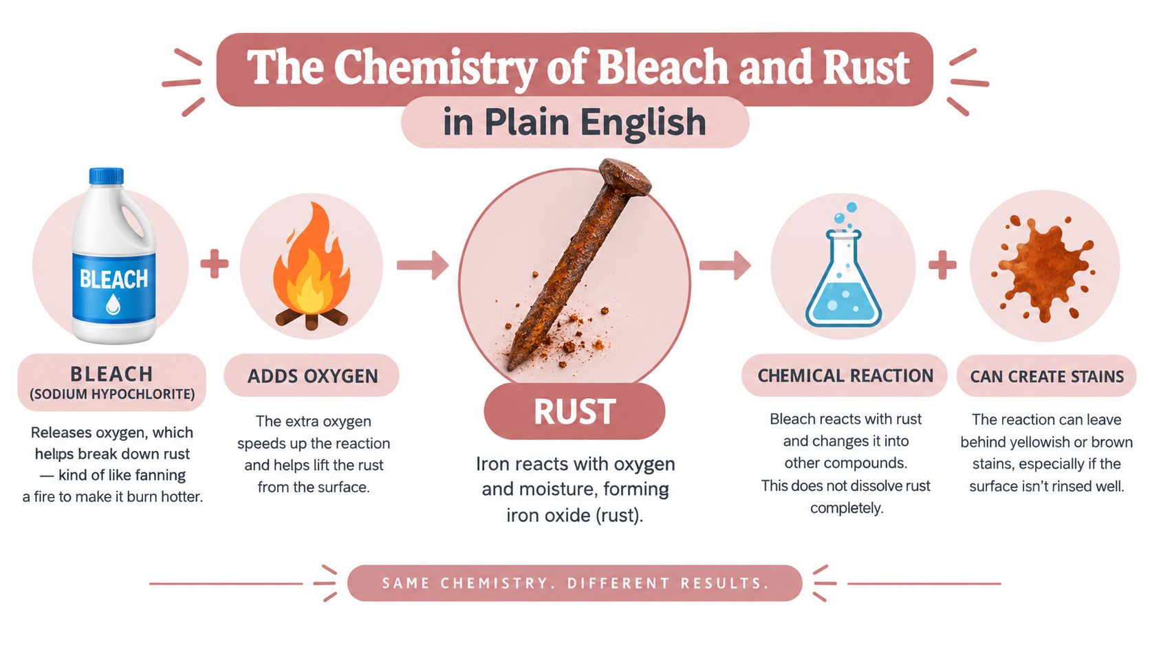 Does Bleach Remove Rust? a Clear Guide for Homeowners