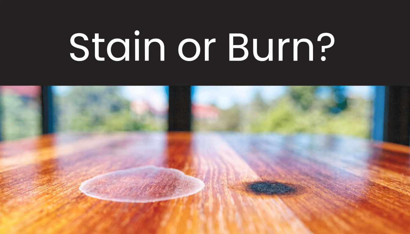 Remove Heat Stains on Wood Table