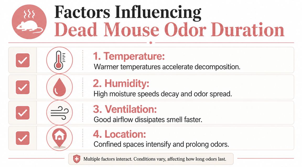How Long Does Dead Mouse Smell Last