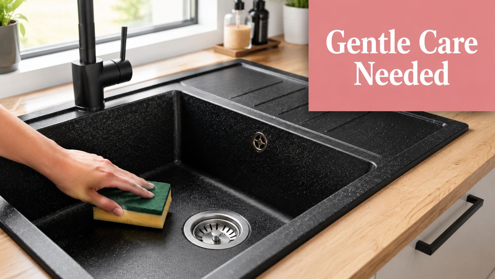 How to Clean a Composite Granite Sink the Right Way