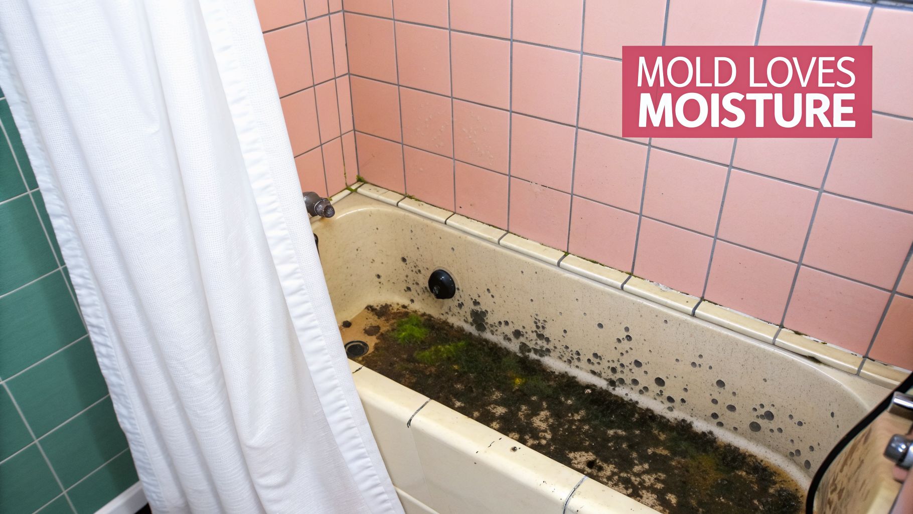 How to Clean Bathtub Mold for Good