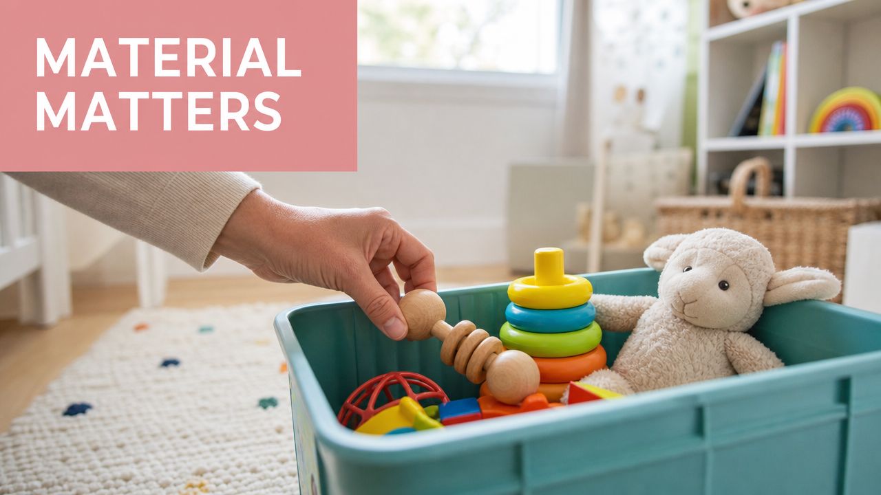 How to Disinfect Baby Toys Safely by Material Type