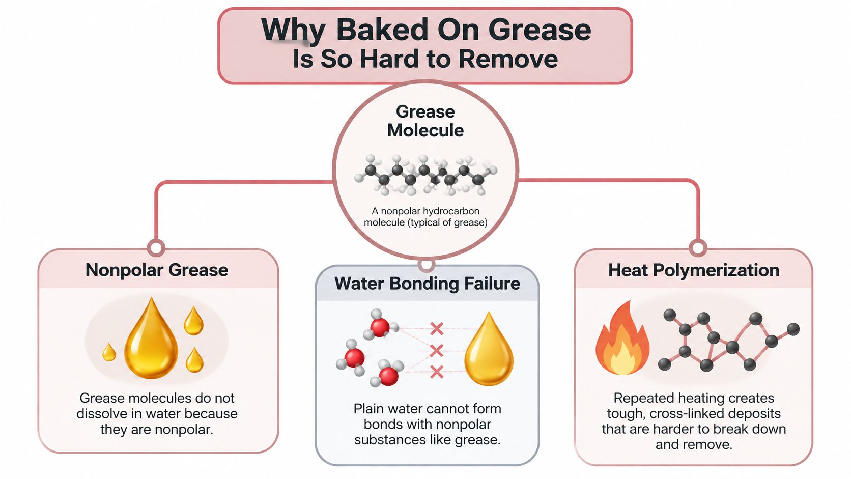 How to Remove Baked on Grease from Oven Safely