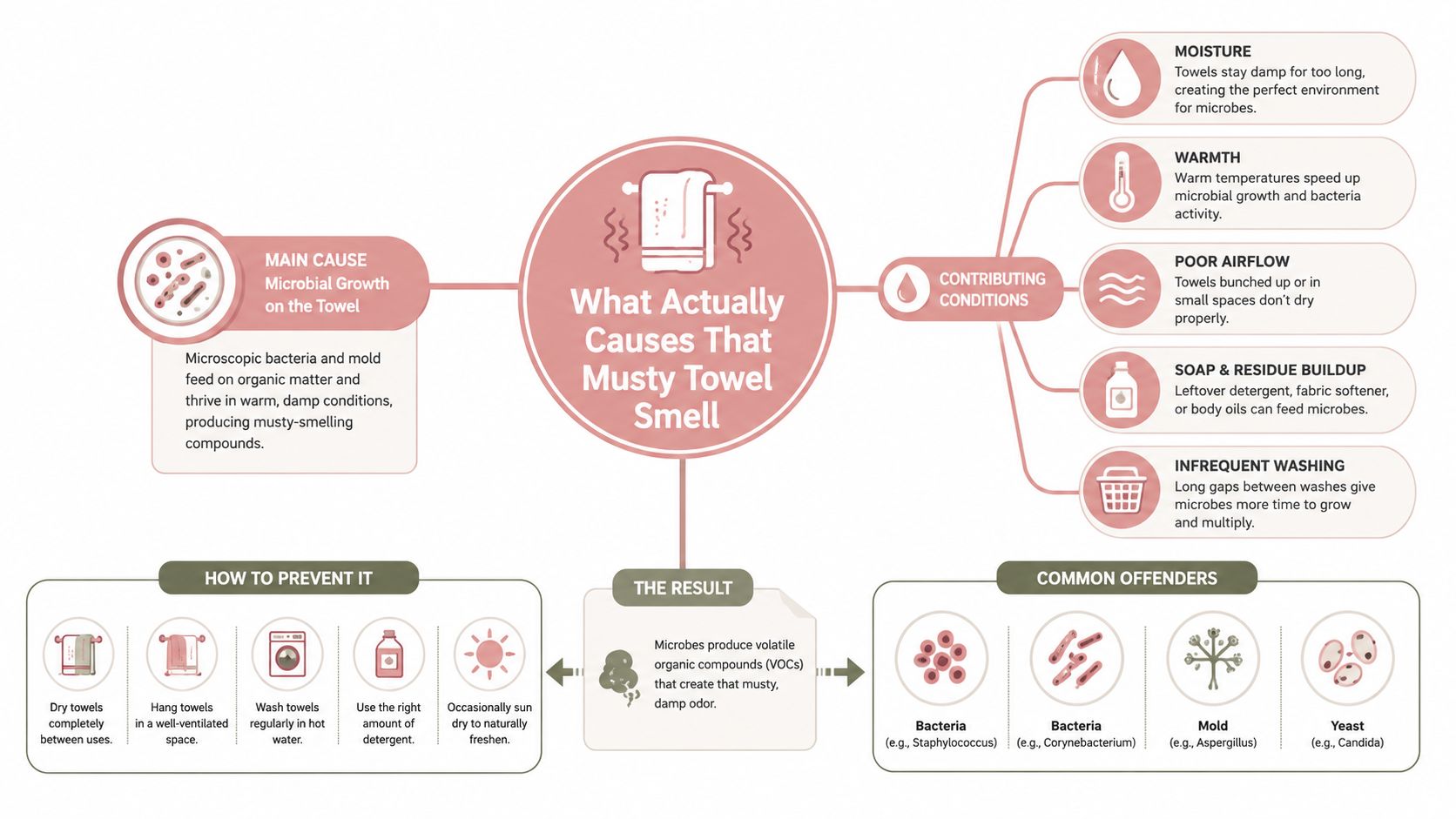 Why Towels Smell Like Mildew and How to Fix It Fast