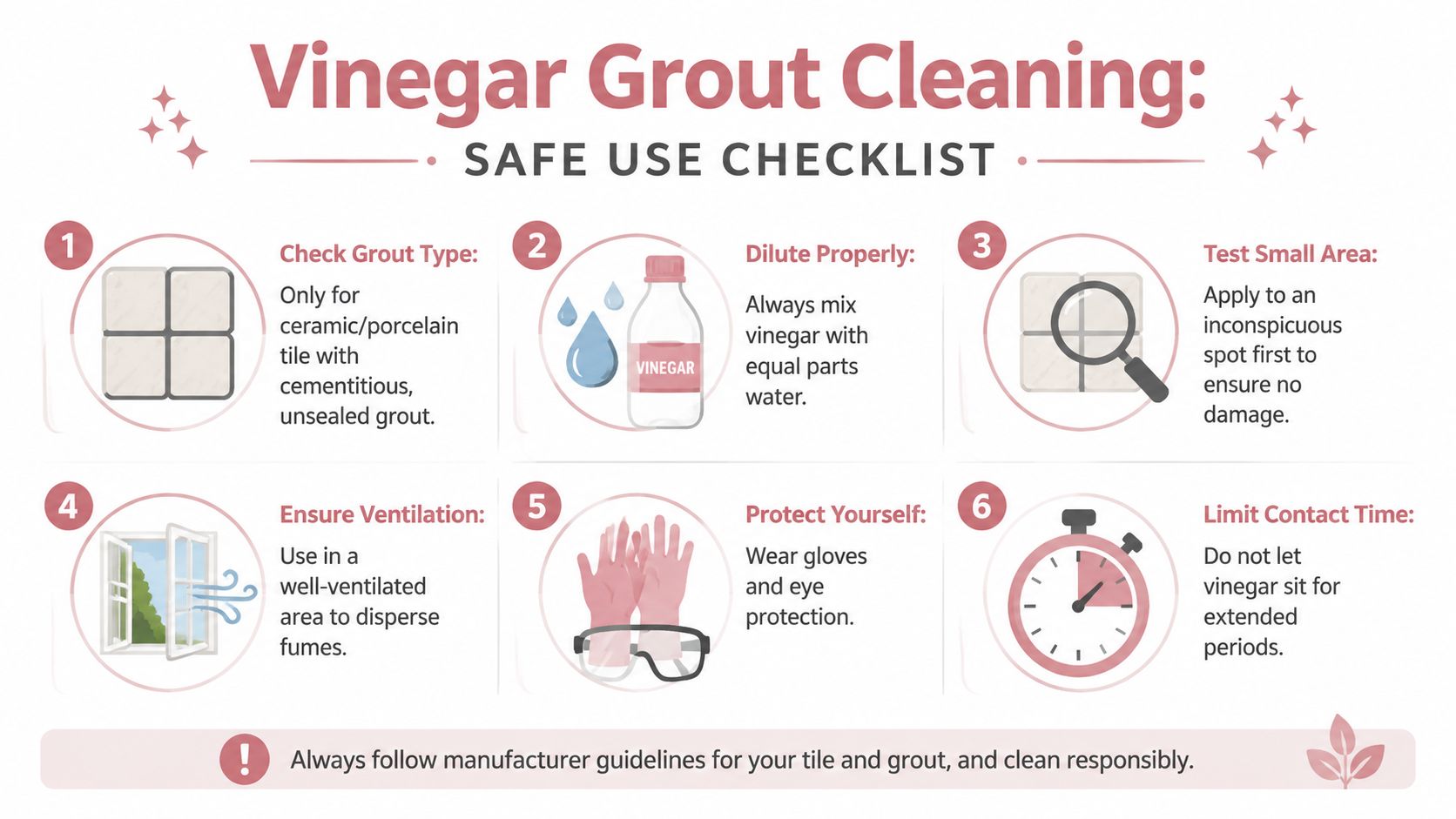 The Truth About Vinegar for Cleaning Grout