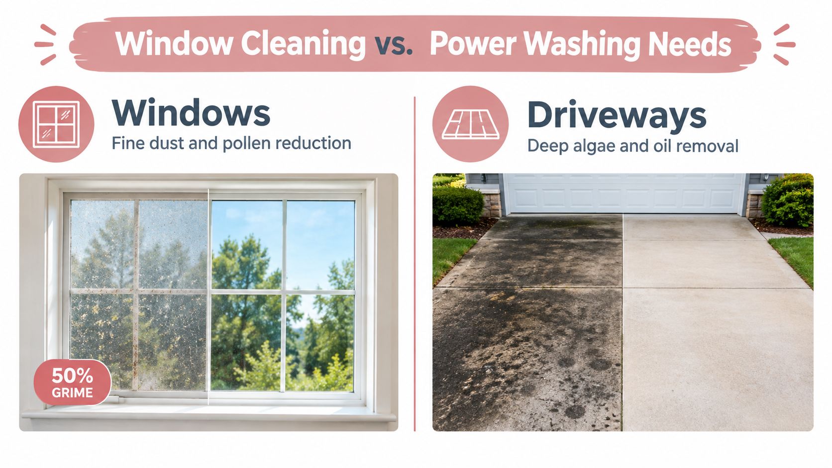 Window Cleaning and Power Washing: A Homeowner's Guide
